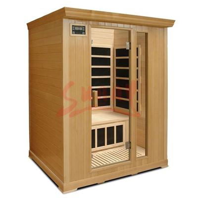 China Kinds of Sauna House Canada Sauna Room Computer Control Panel Infrared Dry Cabin for sale