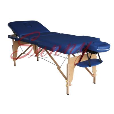 China Portable Massage Table Massage Table Wood Plus Width 76-80cm Massage Bed Foldable for sale