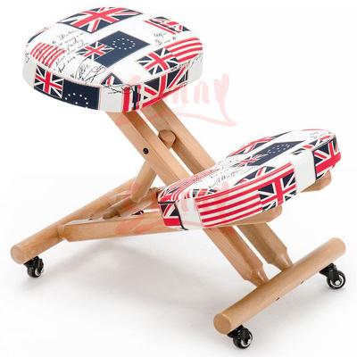 China Bar Stool Folding Mini Portable Massage Chair, Kneeling Rolling Stool for sale