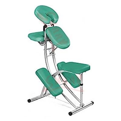 China Body Lily Green Massage Chairs Aluminum Folding Spa Chair for sale