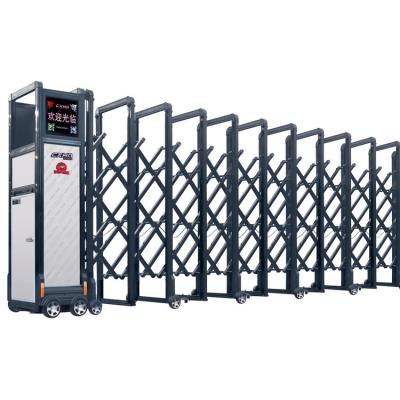 China Easily Assembled Flexible Wall Front Entrance Automatic Gates for sale