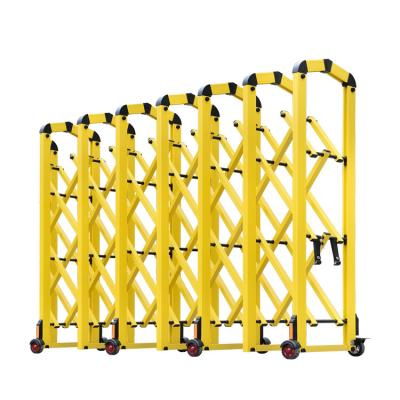 China Aluminum Alloy Gold Color Quick Release Road Barrier Blocker Crowd Control Queue Barrier Gate for sale