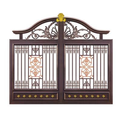 China Easily Assembled Exterior Iron Main Entry Grill Design Lowes Dutch Louvered Door for sale