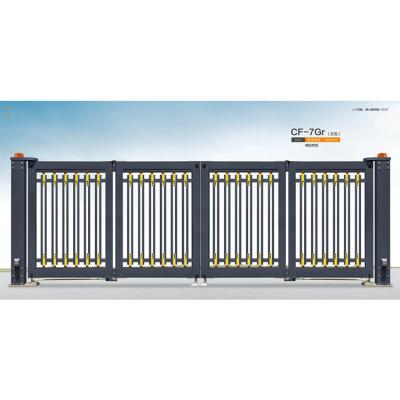 China Easily Assembled Basic Track Designs Decorative Aluminum Barrier Gate Gates for sale