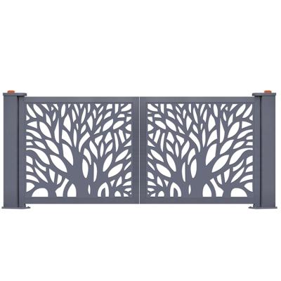 China Easily Compiled Electric Folding Gate Front Gate Designs for sale