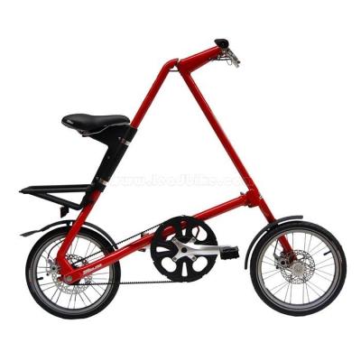 China 16 inch folding bicycle 16 inch fixed bicycle aluminum alloy folding bicycle for sale cheap bicycle parts for sale