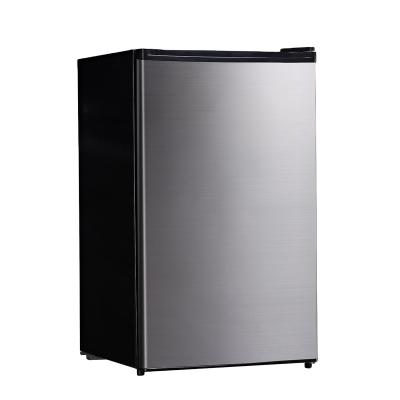 China COMPRESSOR Smeta OEM 93L Compact Single Door Refrigerator For Home Use Pantry Fridge for sale