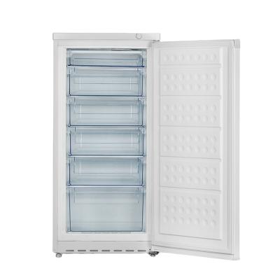 China Hotel Smeta OEM Single Door Compressor Stand Up Deep Freezer Upright Freezer for sale