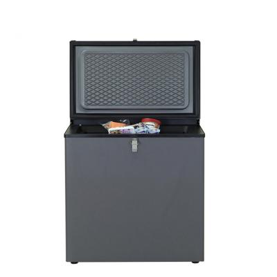 China Hotel Smeta 60L Mini Freezer 12V LP Gas Propane Power Absorption Chest Freezer Portable for sale