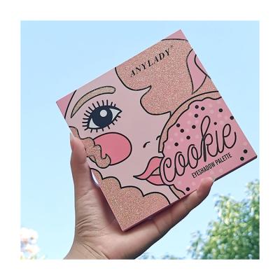 China Waterproof Make Your Own Logo Long Lasting Eye Makeup Vegan Waterproof High Dye Nude Eyeshadow Palette for sale