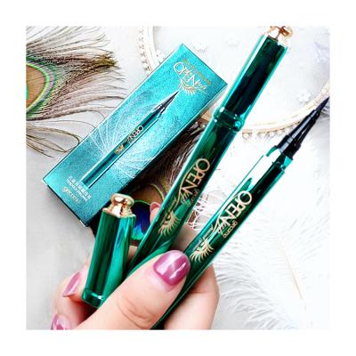 China New Gemeng Peacock Eyeliner Waterproof Quick-drying Eyeliner For Beginners Blooming And Lasting Eyeliner for sale