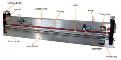 China Water Cooling Polyurethane Polyester Pvc Belt Splicing Machine Jointing Machine for sale