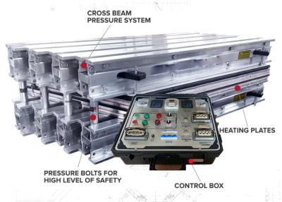 China Correia transportadora do controle do PLC que vulcaniza a correia transportadora da máquina que articula o GV da máquina à venda