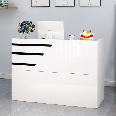 China Modern Reception Desk Furniture Modern Reception Table Shower Reception for sale