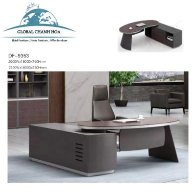 China Modern Furniture Modern L Shaped Office Desk Executive Desk For Boss Office for sale