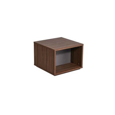 China Vintage Iron Regular Frame Solid Wood Industrial Storage Side End Table With Drawer For Living Room/Hotel for sale