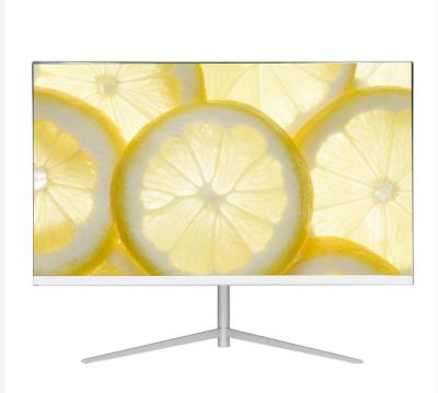 China 24 Inch Desktop White 75hz Curved Screen FHD 1920*1080 250cd LED Desktop Monitors for sale