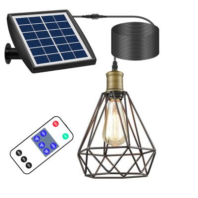 China Residential waterproof solar lamp with LED lamp and handle is suitable for warm white decoration of courtyard lawn and garden for sale