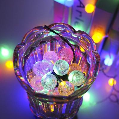 China Modern Solar Powered String Light For Decoration Led Decoration Light To Wedding Waterproof For Outdoor Garden Park for sale