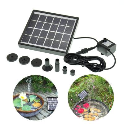 China Bird 1.5W Modern Solar Powered Bath Fountain Pump Solar Powered Water Pump for Small Vessel Pond Tank Garden Decoration for sale