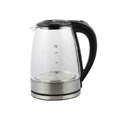 Cina Good quality multifunction electric glass kettles temperature control stainless steel portable folding electric kettles in vendita