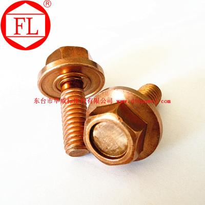 China DIN 6921 Stainless Steel SS304 (A2) Hexagon Flange Bolts for sale