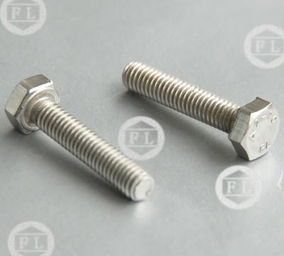 China Made In China Stainless Steel Hexagon Head Bolts DIN933 GB for sale