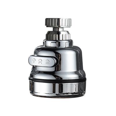 China 3 Way Faucets 3 Modes Kitchen Water Faucet Aerator Pressure Water Diffuser Bubbler Water Saving Spout Faucet Connector Home for sale