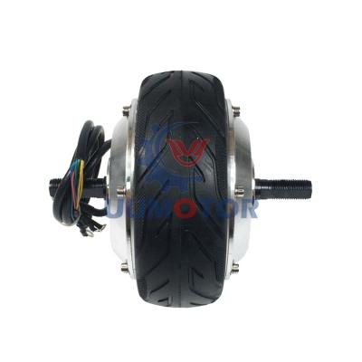 China Two series 6 inch, 36v -48v 500w 6-10km/h, low speed large torque geared hub motors for sale