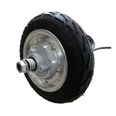 China Two Series 8 Inch 48v 350w Scooter Hub Motor Brushless Gearless Wheel for sale