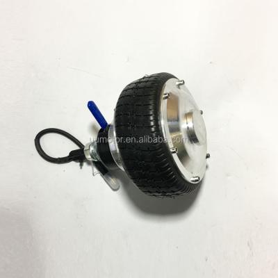 China 24V 180W Waterproof Single Shaft DC Brake Brushless Electromagnetic Wheelchair 6 Inch Electric Motor for sale