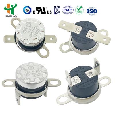 China KSD301 thermal fuse KSD301 temperature controlled switch KSD301 snap-action thermostat for sale