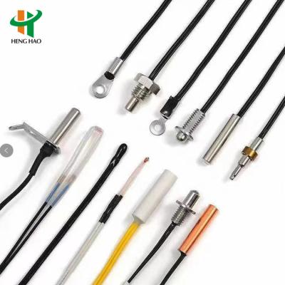 China Temperature Sensor NTC  PT1000 10K NTC Temperature Sensing Probe IP68 100000 Cycles for sale