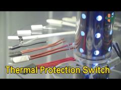 Small Thermal Protection Switch Heating Bimetal Quick Action Sensitive