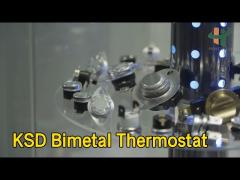 Safety KSD Bimetal Thermostat 250C High Accuracy Plastic / Ceramic