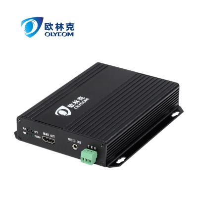 China Uncompressed Telecommunication 1080P HD Video Fiber Optic Transceiver Converter With 1ch RS232 Data And KVM Port for sale