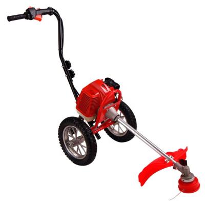 China 2-Stroke 52cc Big Power Trimmer Brush Cutter With 5200 Wheel Motor for sale