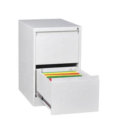 China (Other)Adjustable Hot Selling Metal 2 Drawer Commercial Use Storage Cabinet Steel Filling Lock for sale