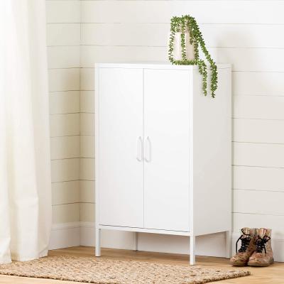 China White Storage Cabinet Side Cabinet (Other) Adjustable Metal With Feet Cabinets For Home And Office for sale