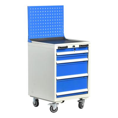 China 0.7-1.2mm SPCC Cold Rolled Steel Rolling Tool Cabinet 3 Tiers Workshop Garage Mechanic Tool Trolley Heavy Duty Werkzeugwagen for sale