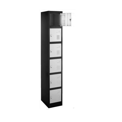 China 6 Metal Wall Lockers For School Office Workers Lock Box Locker Storage Cabinet 6 Metal Wall Lockers For School, Gym, Home for sale