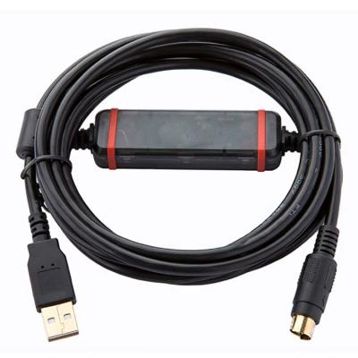 China Industrial Most Popular Q Series PLC Cable USB-Q06UDEH Data Download Programming Cable for sale