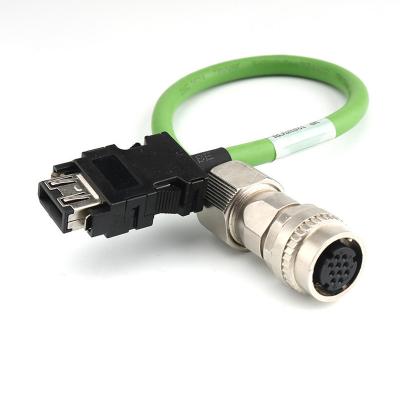 China Industrial High Inertia J3 Servo Motor Encoder Cable MR-J3ENSCBL for sale