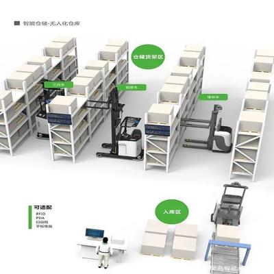 China ZEMIC Double Sided Intelligent Retail Equipment Shelf Warehouse Equipment Unattended Solutions for sale