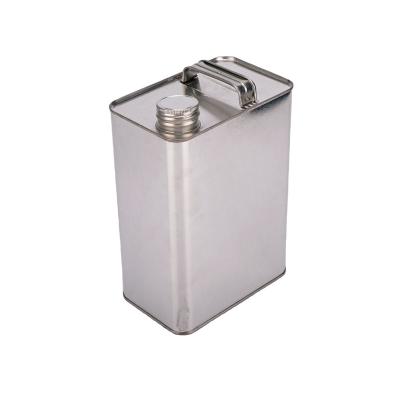 China Wholesale Cheap China Chemical Factory 4 Lites Square Metal Cans For Chemical Curing Agent for sale