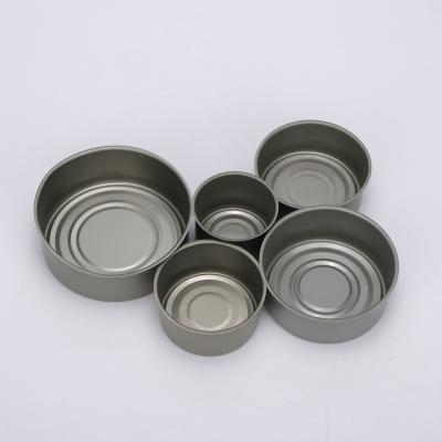 China Tin Cans For Food Packaging Small Food Grade Custom Metal Safe Box Empty Container Canning With Lid for sale