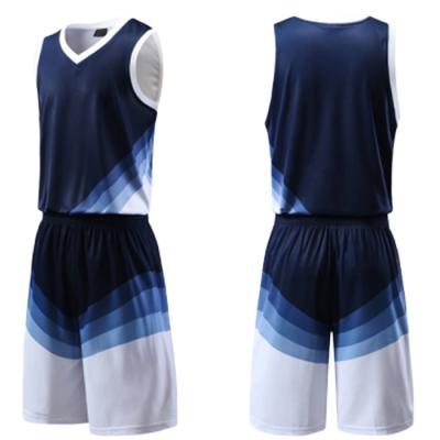 China Breathable Full Sublimation Adults Sports Tank Top And Shorts Basketball Tank Top Quick Dry Custom OEM for sale