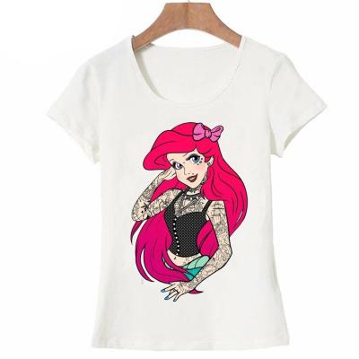 China 2021 Fashion OEM Screen Printing Short Sleeve QUICK DRY Custom Printing 100% Premium Quality Cotton Women Custom T-Shirt for sale