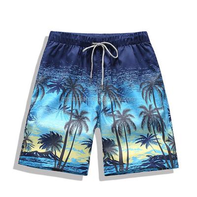 China QUICK DRY Custom Leaves 3D Print Cover Up Mens Swimwear Beachwear Abbreviations for sale