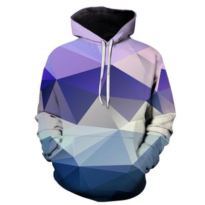 China Custom full sublimation anti shrink dye men's hoody 3d sweatshirt printed hoodies with kangaroo pocket for sale